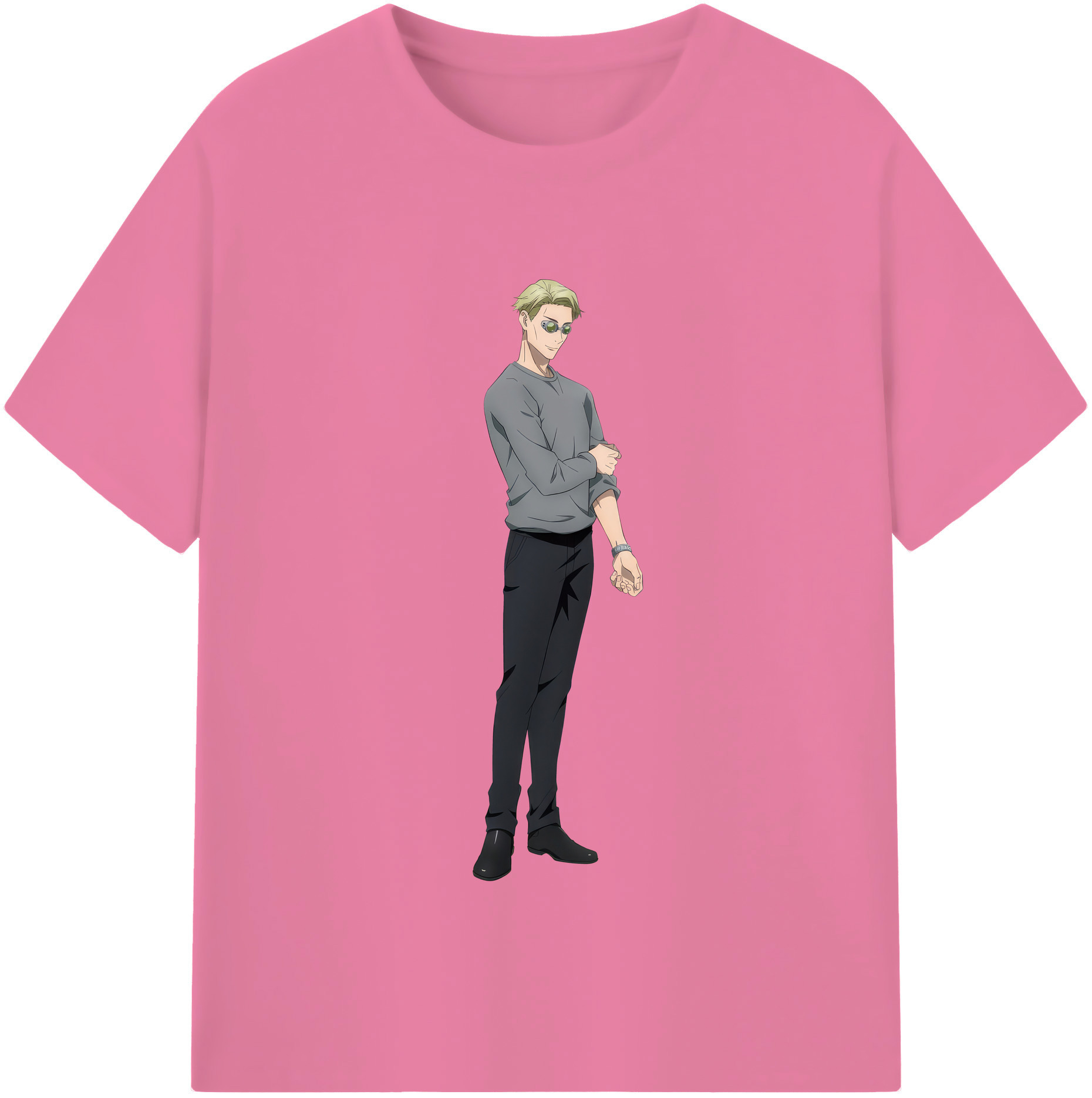（画像用） 呪術廻戦 Jujutsu Kaisen 綿100％半袖Tシャツ（フロントプリント）